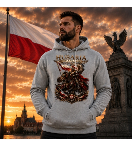 BLUZA Z KAPTUREM PATRIOTYCZNI Duma Narodu